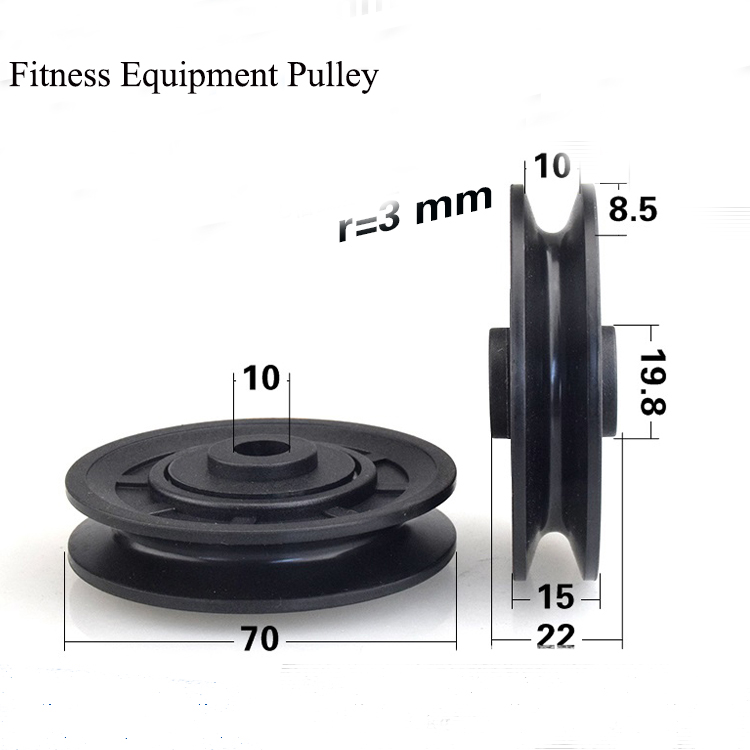 Plastic Gym Pulleys