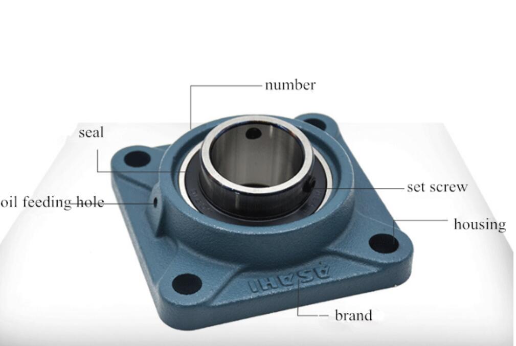 pillow block bearings and shaft