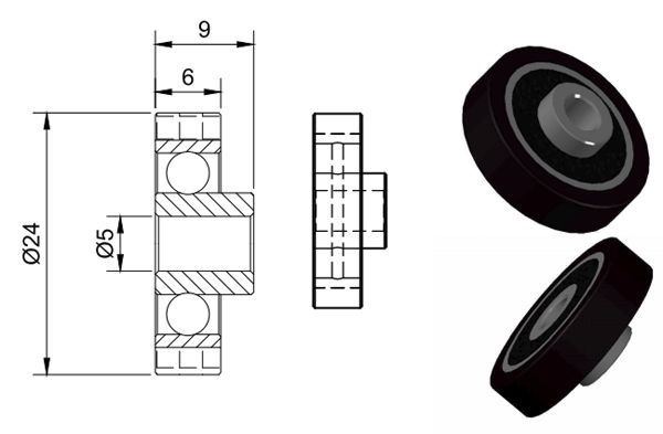 nylon bearings 